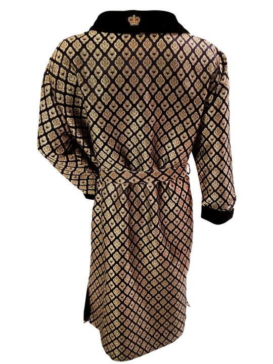 Oriel Leisure Brocade Silk Robe
