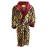 Casino Conflate Brocade Silk Robe