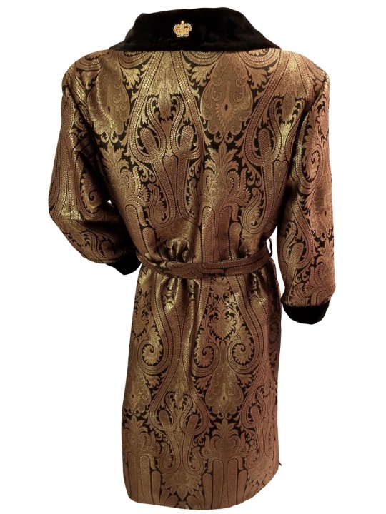 Tuscan Elan Brocade Silk Robe