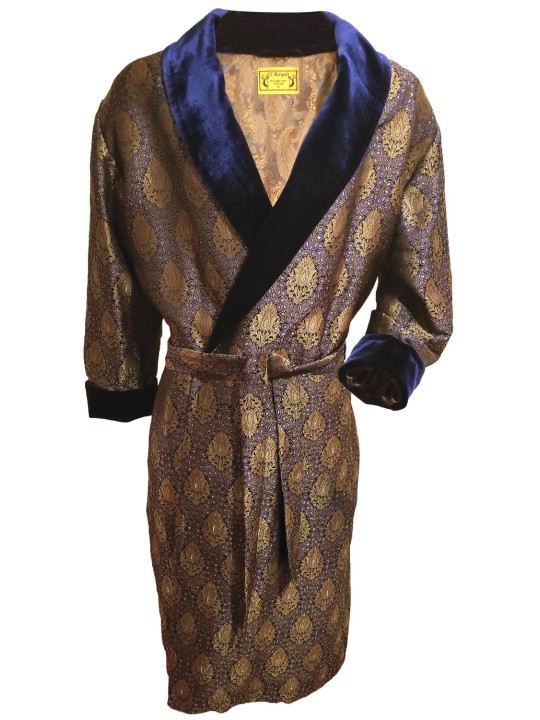 Zerrin Eesome Brocade Silk Robe