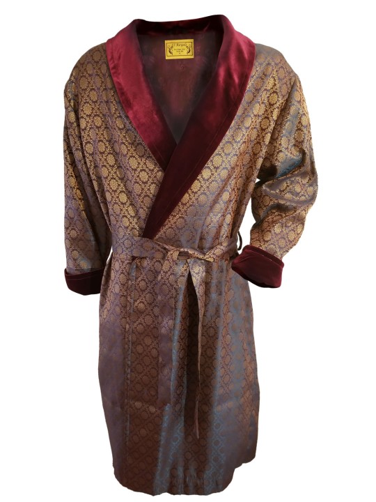 Vade Mecum Brocade Silk Robe