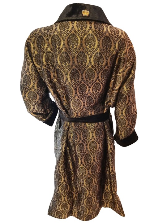Ardent Esthete Brocade Silk Robe