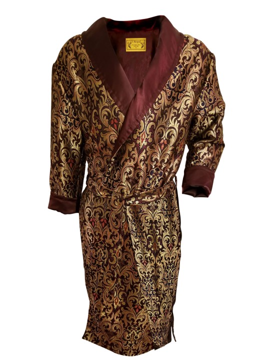 Orenda Dulcet Brocade Silk Robe