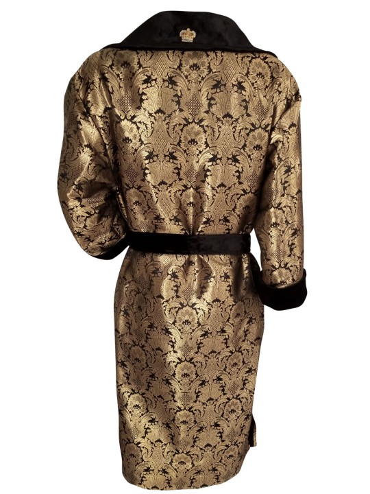 Sunder Kavita Brocade Silk Robe