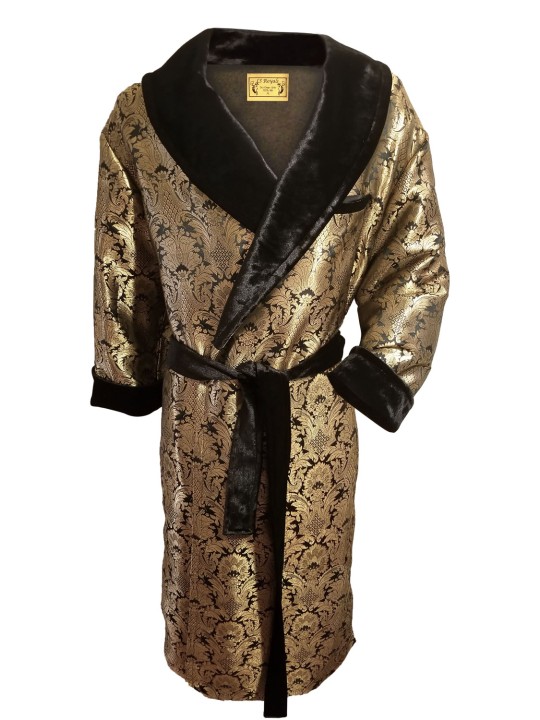 Sunder Kavita Brocade Silk Robe