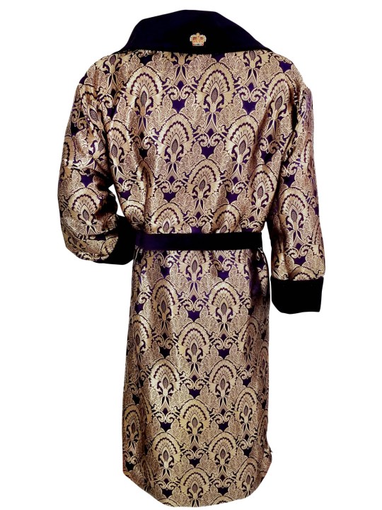 Gold Bazorex Brocade Silk Robe